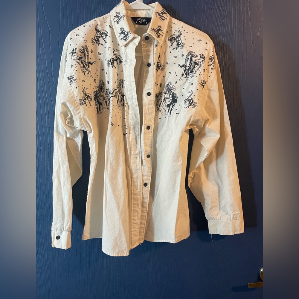 Vintage Roper button down shirt